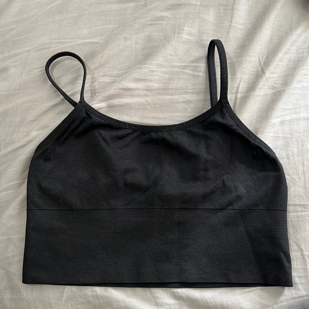 Black Bralette Top